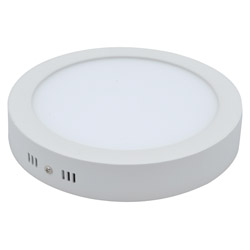Surface Mounted Round LED Panel Light 24W D300mm 250x250