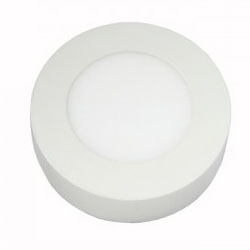 Surface Mounted Round LED Panel Light 3W D85mm 250x250