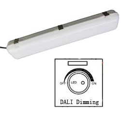 dali dimmable led tri-proof light 600mm 30w 250x250mm