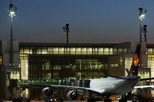 300W LED Floodlight at Munich Airport @ Germany
